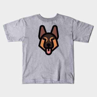 German shepherd Kids T-Shirt